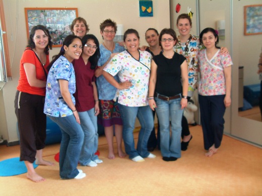 Nursing students and faculty